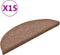vidaXL - Trapmatten - 15 - st - 56x17x3 - cm - bruin