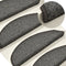 vidaXL - Trapmatten - 15 - st - 56x17x3 - cm - donkergrijs