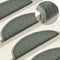 vidaXL - Trapmatten - 15 - st - 56x17x3 - cm - donkergroen