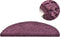 vidaXL - Trapmatten - 15 - st - 56x17x3 - cm - donkerpaars