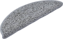 vidaXL - Trapmatten - 15 - st - 56x17x3 - cm - grijs