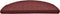 vidaXL - Trapmatten - 15 - st - 56x17x3 - cm - rood