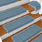 vidaXL - Trapmatten - 15 - st - 65x21x4 - cm - blauw