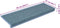 vidaXL - Trapmatten - 15 - st - 65x21x4 - cm - blauw
