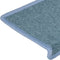 vidaXL - Trapmatten - 15 - st - 65x21x4 - cm - blauw