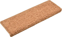 vidaXL - Trapmatten - 15 - st - 65x21x4 - cm - bruin