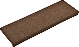 vidaXL - Trapmatten - 15 - st - 65x21x4 - cm - bruin