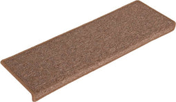 vidaXL - Trapmatten - 15 - st - 65x21x4 - cm - bruin
