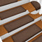 vidaXL - Trapmatten - 15 - st - 65x21x4 - cm - bruin