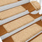 vidaXL - Trapmatten - 15 - st - 65x21x4 - cm - bruin