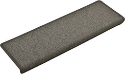 vidaXL - Trapmatten - 15 - st - 65x21x4 - cm - donkergrijs
