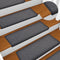 vidaXL - Trapmatten - 15 - st - 65x21x4 - cm - donkergrijs
