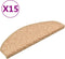 vidaXL - Trapmatten - 15 - st - 65x21x4 - cm - goudkleurig