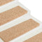 vidaXL - Trapmatten - 15 - st - 65x21x4 - cm - goudkleurig
