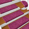 vidaXL - Trapmatten - 15 - st - 65x21x4 - cm - goudkleurig