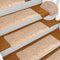 vidaXL - Trapmatten - 15 - st - 65x21x4 - cm - goudkleurig