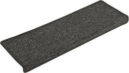 vidaXL - Trapmatten - 15 - st - 65x21x4 - cm - grijs - en - zwart