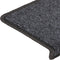 vidaXL - Trapmatten - 15 - st - 65x21x4 - cm - grijs - en - zwart