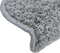 vidaXL - Trapmatten - 15 - st - 65x21x4 - cm - grijs