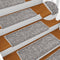vidaXL - Trapmatten - 15 - st - 65x21x4 - cm - grijs
