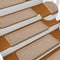 vidaXL - Trapmatten - 15 - st - 65x21x4 - cm - lichtbruin