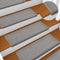 vidaXL - Trapmatten - 15 - st - 65x21x4 - cm - lichtgrijs