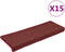 vidaXL - Trapmatten - 15 - st - 65x21x4 - cm - matrood