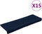 vidaXL - Trapmatten - 15 - st - 65x21x4 - cm - naaldvilt - blauw