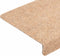 vidaXL - Trapmatten - 15 - st - 65x21x4 - cm - naaldvilt - bruin