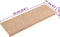 vidaXL - Trapmatten - 15 - st - 65x21x4 - cm - naaldvilt - bruin