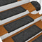 vidaXL - Trapmatten - 15 - st - 65x21x4 - cm - naaldvilt - grijs