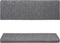 vidaXL - Trapmatten - 15 - st - 65x21x4 - cm - naaldvilt - lichtgrijs