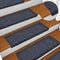 vidaXL - Trapmatten - 15 - st - 65x21x4 - cm - naaldvilt - lichtgrijs