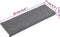vidaXL - Trapmatten - 15 - st - 65x21x4 - cm - naaldvilt - lichtgrijs