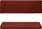 vidaXL - Trapmatten - 15 - st - 65x21x4 - cm - naaldvilt - rood