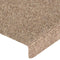 vidaXL - Trapmatten - 15 - st - 65x21x4 - cm - naaldvilt - crèmekleurig