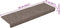 vidaXL - Trapmatten - 15 - st - 65x21x4 - cm - naaldvilt - crèmekleurig