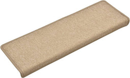 vidaXL - Trapmatten - 15 - st - 65x21x4 - cm - taupe
