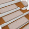 vidaXL - Trapmatten - 15 - st - 65x21x4 - cm - taupe