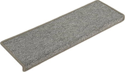vidaXL - Trapmatten - 15 - st - 65x21x4 - cm - wit - en - grijs