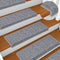 vidaXL - Trapmatten - 15 - st - 65x21x4 - cm - wit - en - grijs
