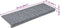 vidaXL - Trapmatten - 15 - st - 65x21x4 - cm - wit - en - grijs