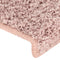 vidaXL - Trapmatten - 15 - st - 65x21x4 - cm - wit - en - roze