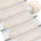 vidaXL - Trapmatten - 15 - st - 65x21x4 - cm - wit