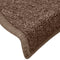 vidaXL - Trapmatten - 15 - st - 65x24x4 - cm - bruin