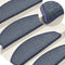 vidaXL - Trapmatten - 15 - st - 65x24x4 - cm - donkergrijs - en - blauw