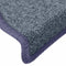 vidaXL - Trapmatten - 15 - st - 65x24x4 - cm - donkergrijs - en - blauw