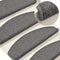 vidaXL - Trapmatten - 15 - st - 65x24x4 - cm - donkergrijs