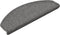 vidaXL - Trapmatten - 15 - st - 65x24x4 - cm - donkergrijs