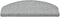vidaXL - Trapmatten - 15 - st - 65x24x4 - cm - lichtgrijs